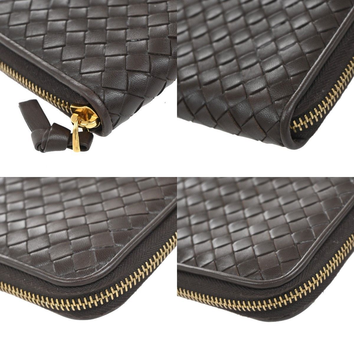 Bottega Veneta Bottega Veneta Intrecciato Long Zip Leather Size ONE SIZE - 9 Thumbnail