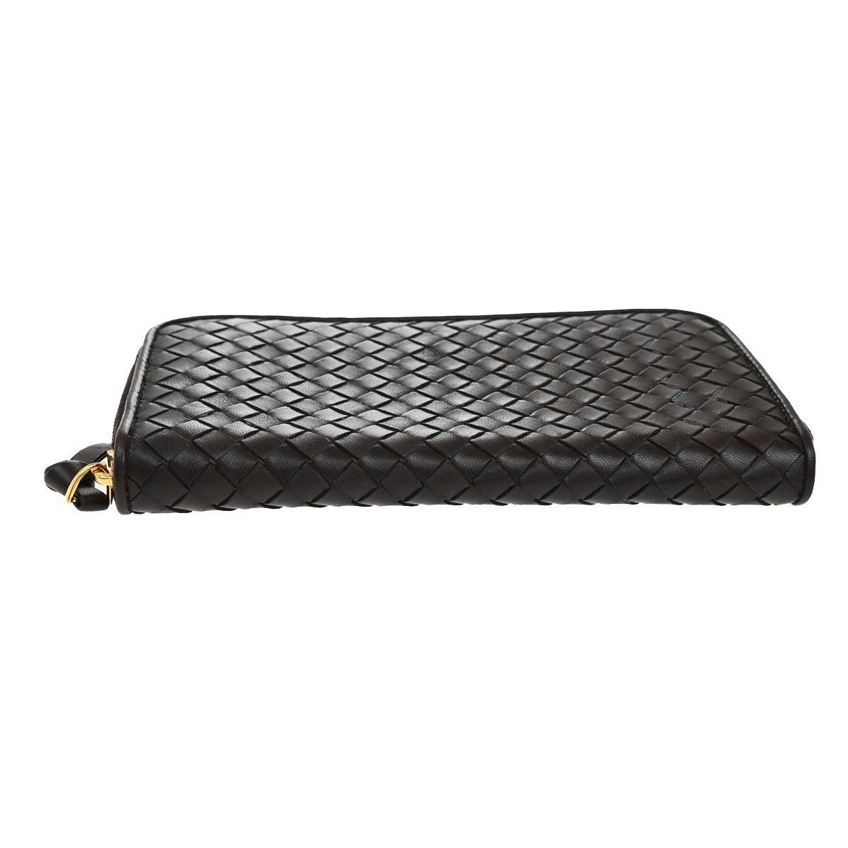 Bottega Veneta Bottega Veneta Intrecciato Long Zip Leather Size ONE SIZE - 16 Thumbnail