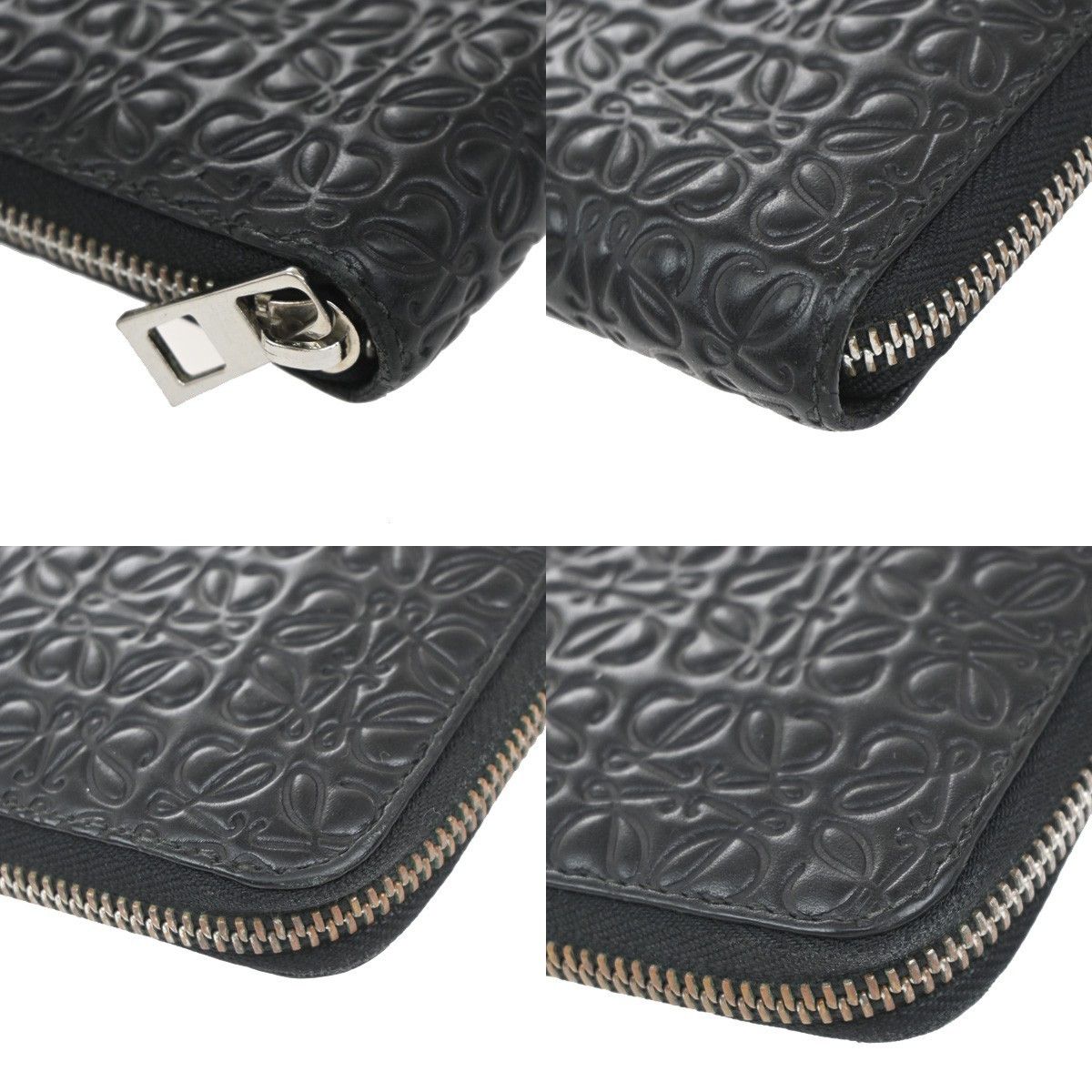 Loewe Loewe Anagram Wallet Leather Size ONE SIZE - 7 Thumbnail