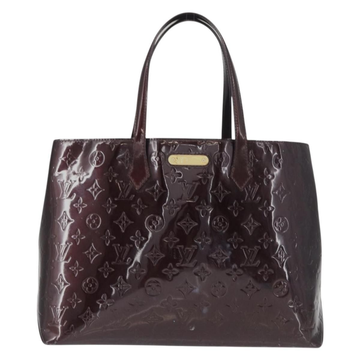 Louis Vuitton Louis Vuitton Wilshire Handbag Monogram Vernis Size ONE SIZE - 21 Thumbnail