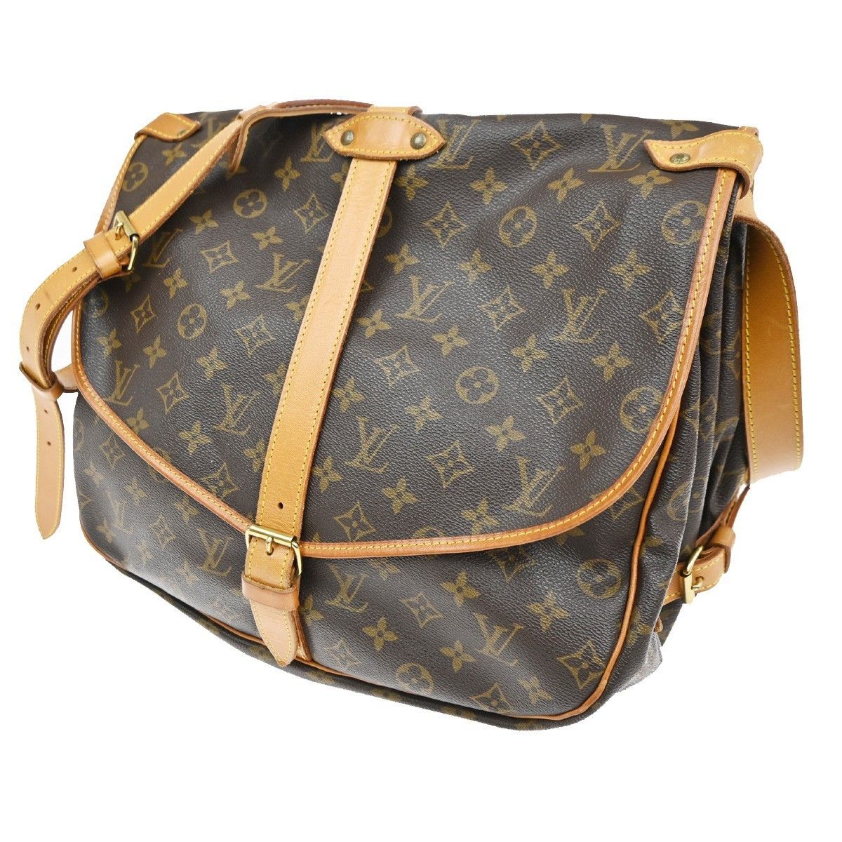 Louis Vuitton Louis Vuitton Saumur Handbag Monogram Canvas Size ONE SIZE - 2 Thumbnail