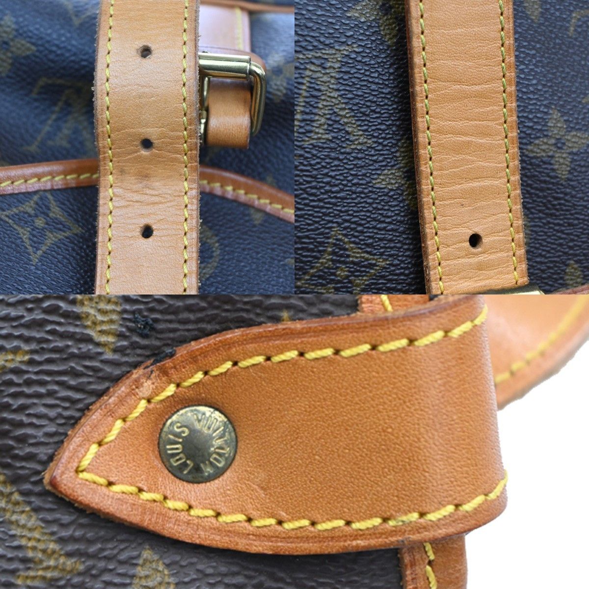 Louis Vuitton Louis Vuitton Saumur Handbag Monogram Canvas Size ONE SIZE - 10 Thumbnail