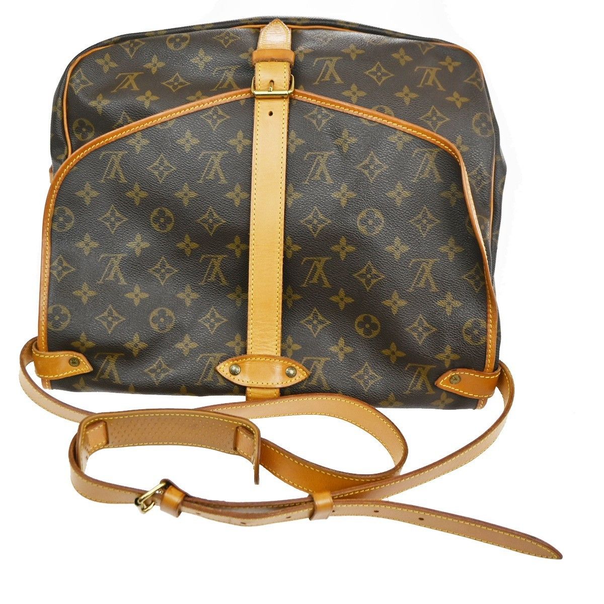 Louis Vuitton Louis Vuitton Saumur Handbag Monogram Canvas Size ONE SIZE - 8 Thumbnail