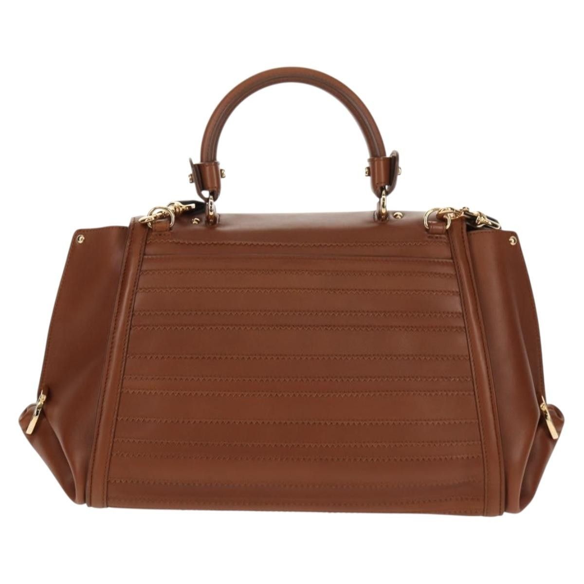 Salvatore Ferragamo Salvatore Ferragamo Sofia Satchel Smooth Leather Size ONE SIZE - 2 Thumbnail