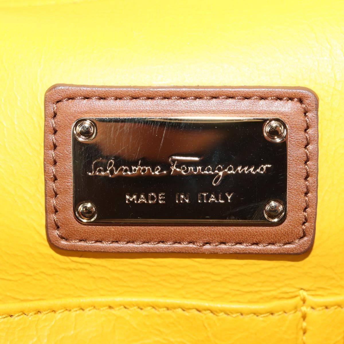 Salvatore Ferragamo Salvatore Ferragamo Sofia Satchel Smooth Leather Size ONE SIZE - 6 Thumbnail