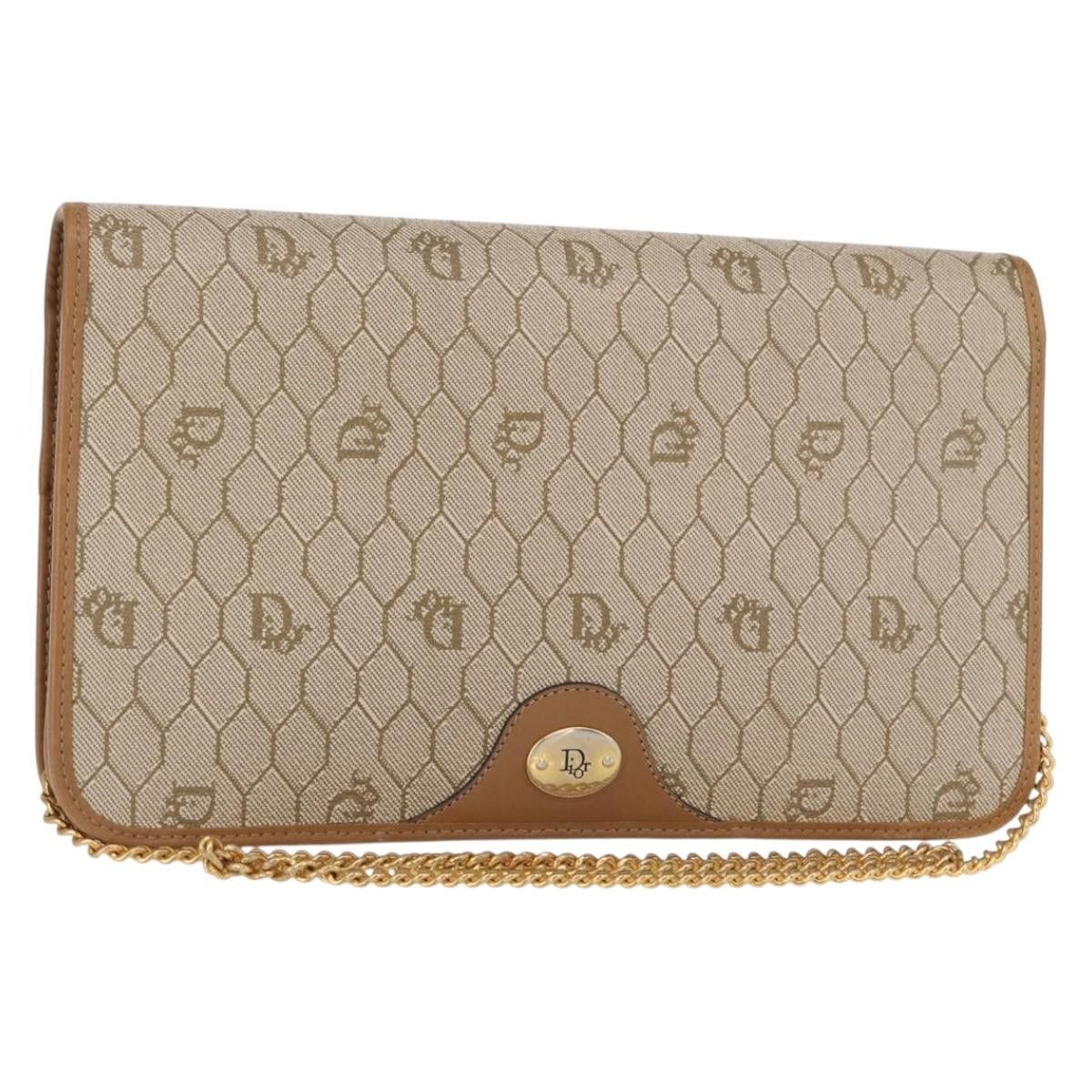Dior Christian Dior Vintage Honeycomb chain Canvas Size ONE SIZE - 17 Thumbnail