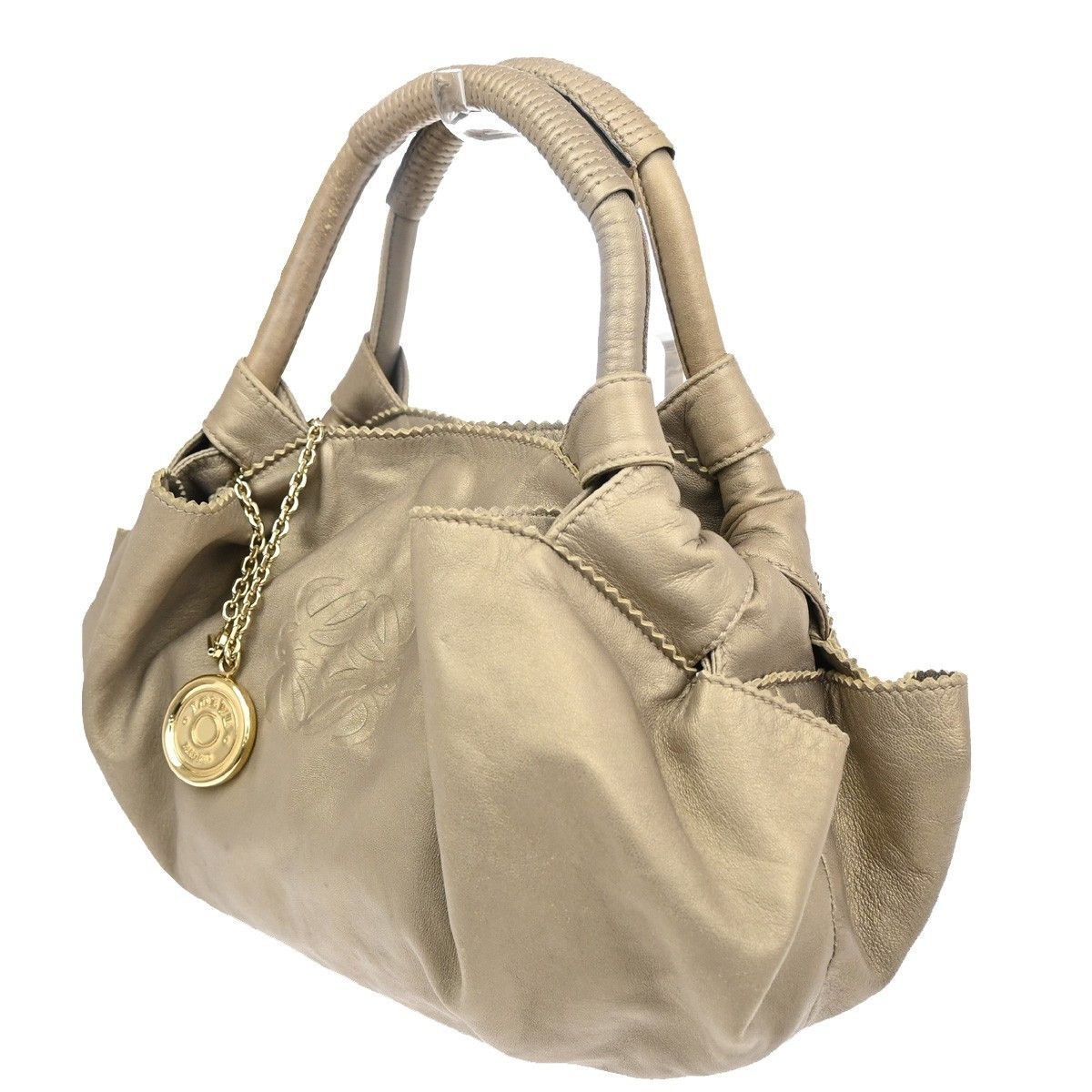 Loewe Loewe Anagram Logo Nappa Aire Hand Bag Leather Size ONE SIZE - 3 Thumbnail