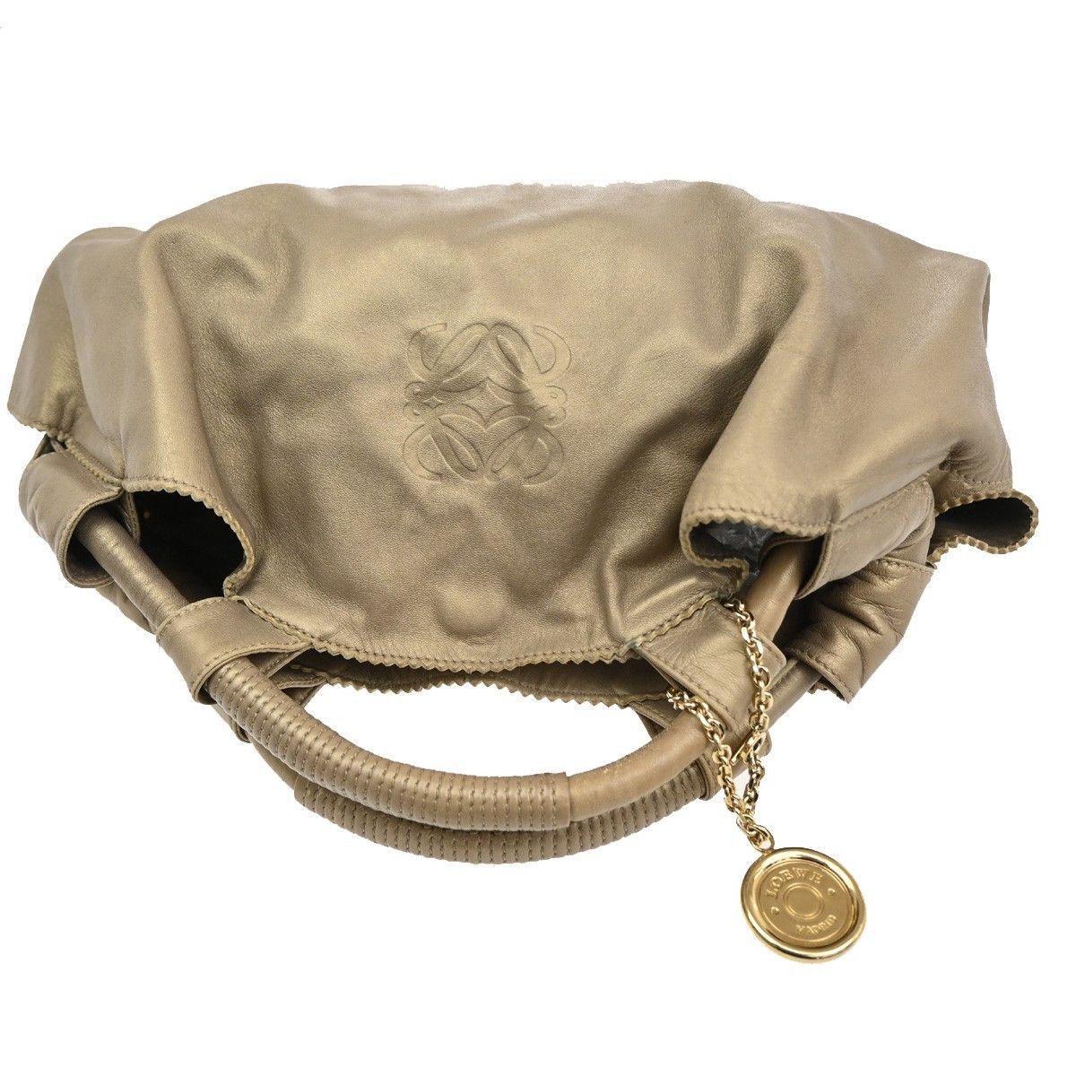 Loewe Loewe Anagram Logo Nappa Aire Hand Bag Leather Size ONE SIZE - 8 Thumbnail