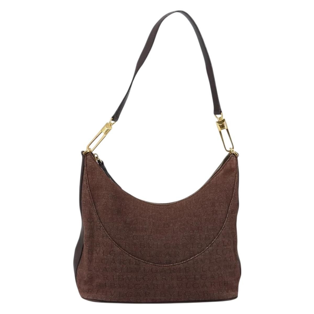 Bvlgari Bvlgari Logomania Shoulder Bag Canvas with Leather Size ONE SIZE - 20 Thumbnail