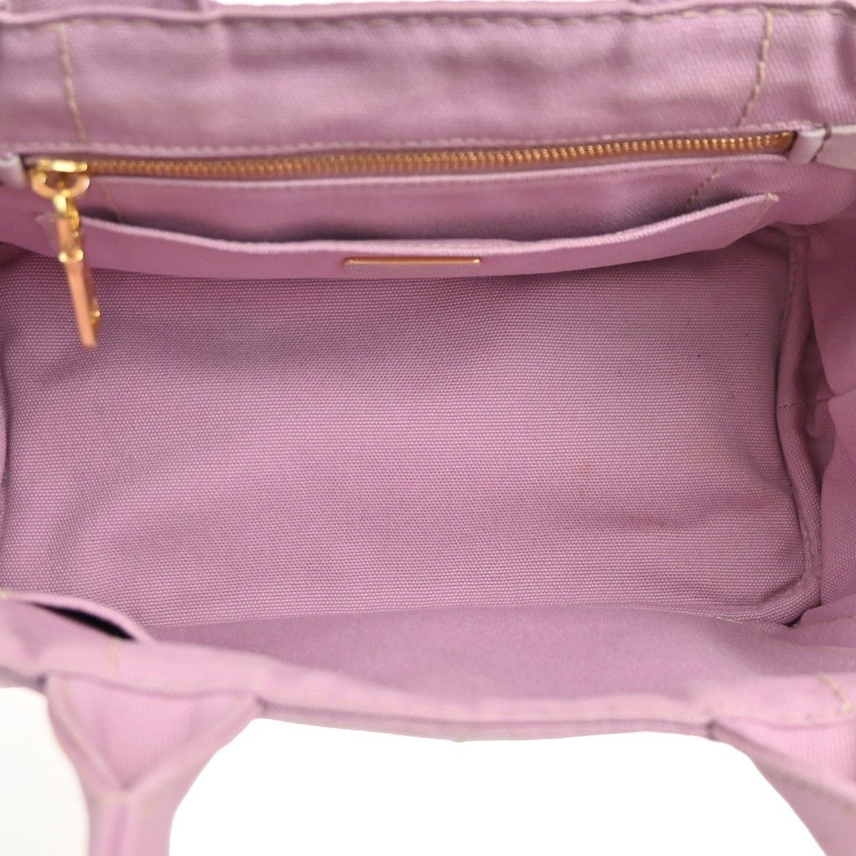 Prada Prada Canapa Open Tote Canvas Size ONE SIZE - 5 Thumbnail