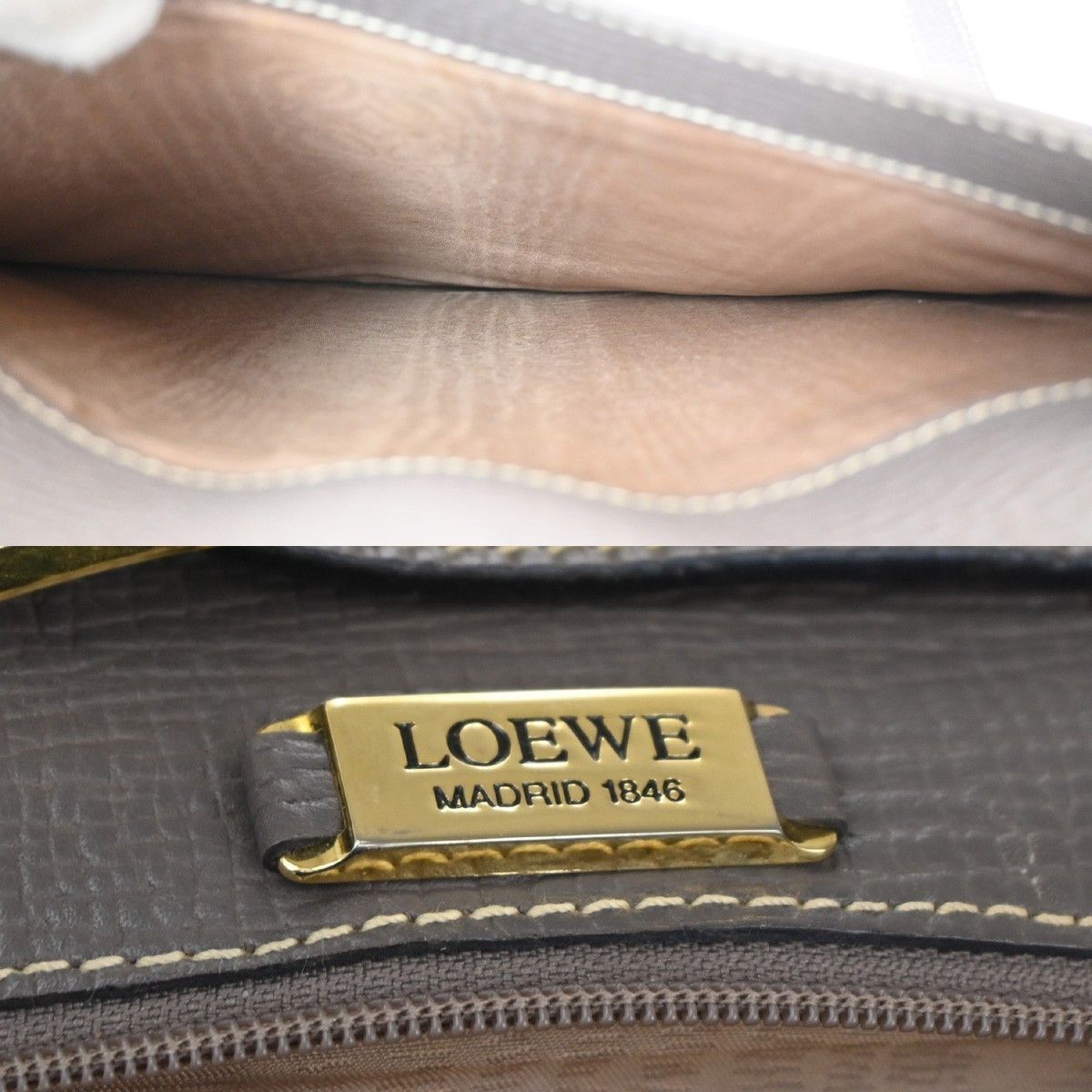 Loewe Loewe Barcelona Shoulder Bag Leather Size ONE SIZE - 6 Thumbnail