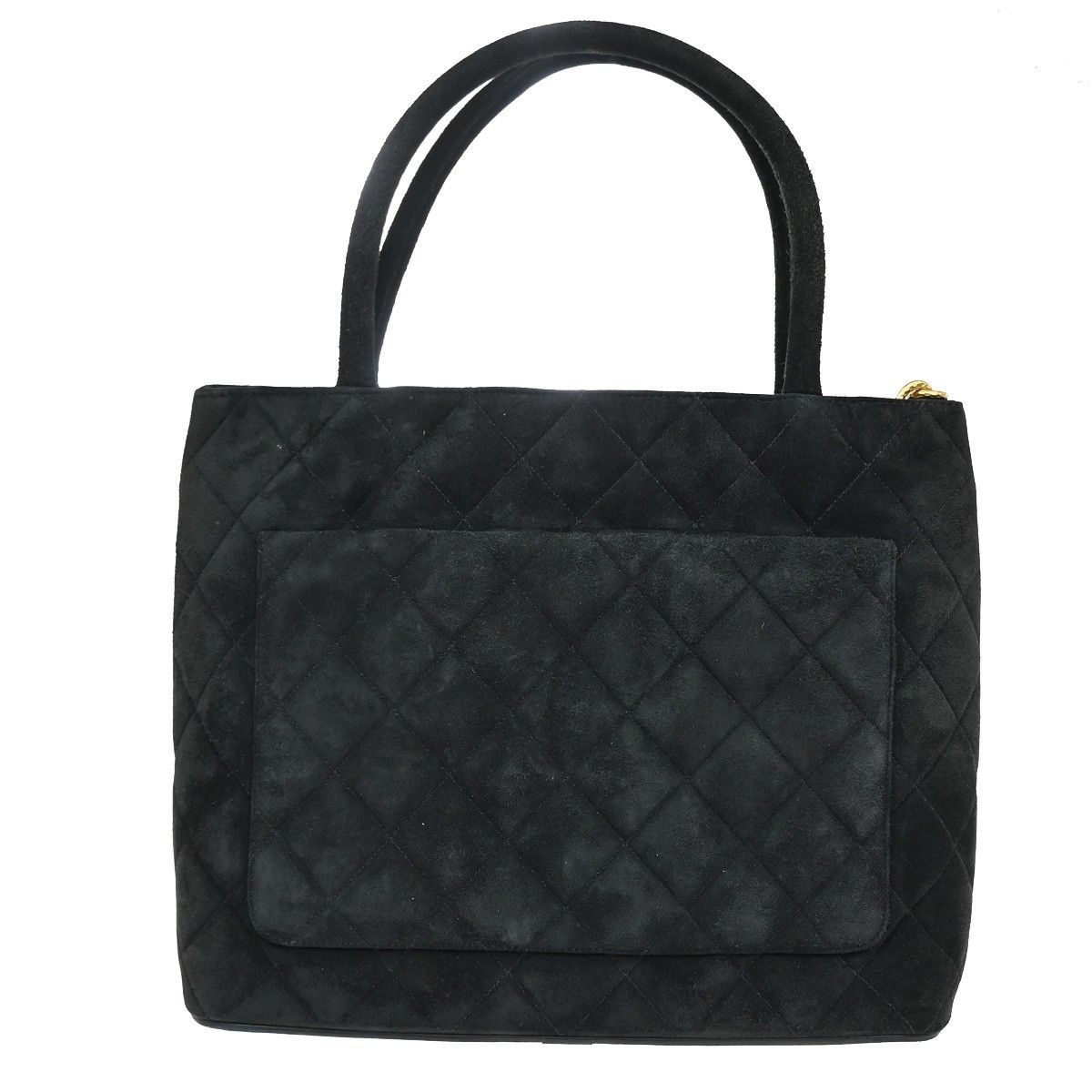 Chanel Chanel Medallion Tote Quilted Suede Size ONE SIZE - 2 Thumbnail