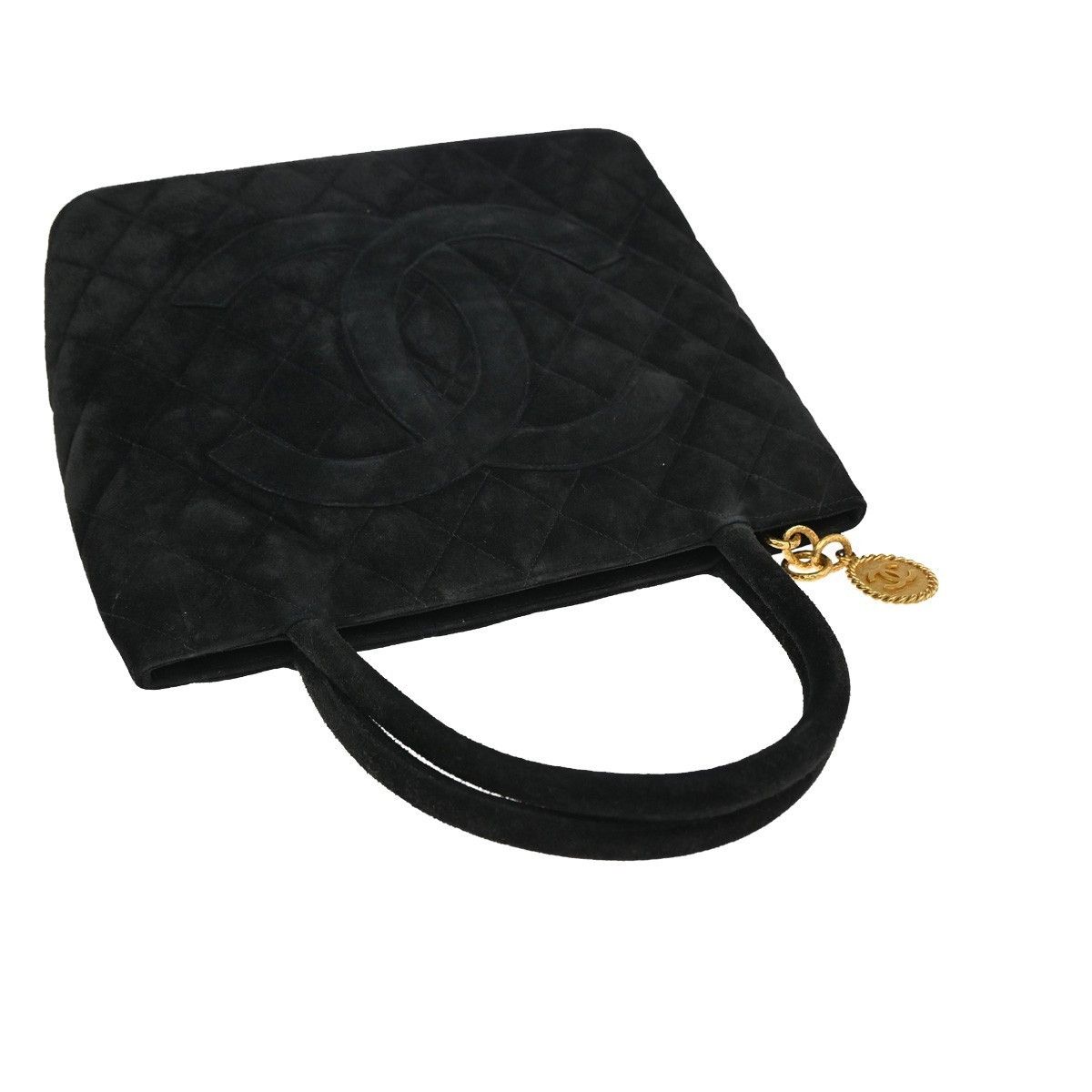 Chanel Chanel Medallion Tote Quilted Suede Size ONE SIZE - 8 Thumbnail