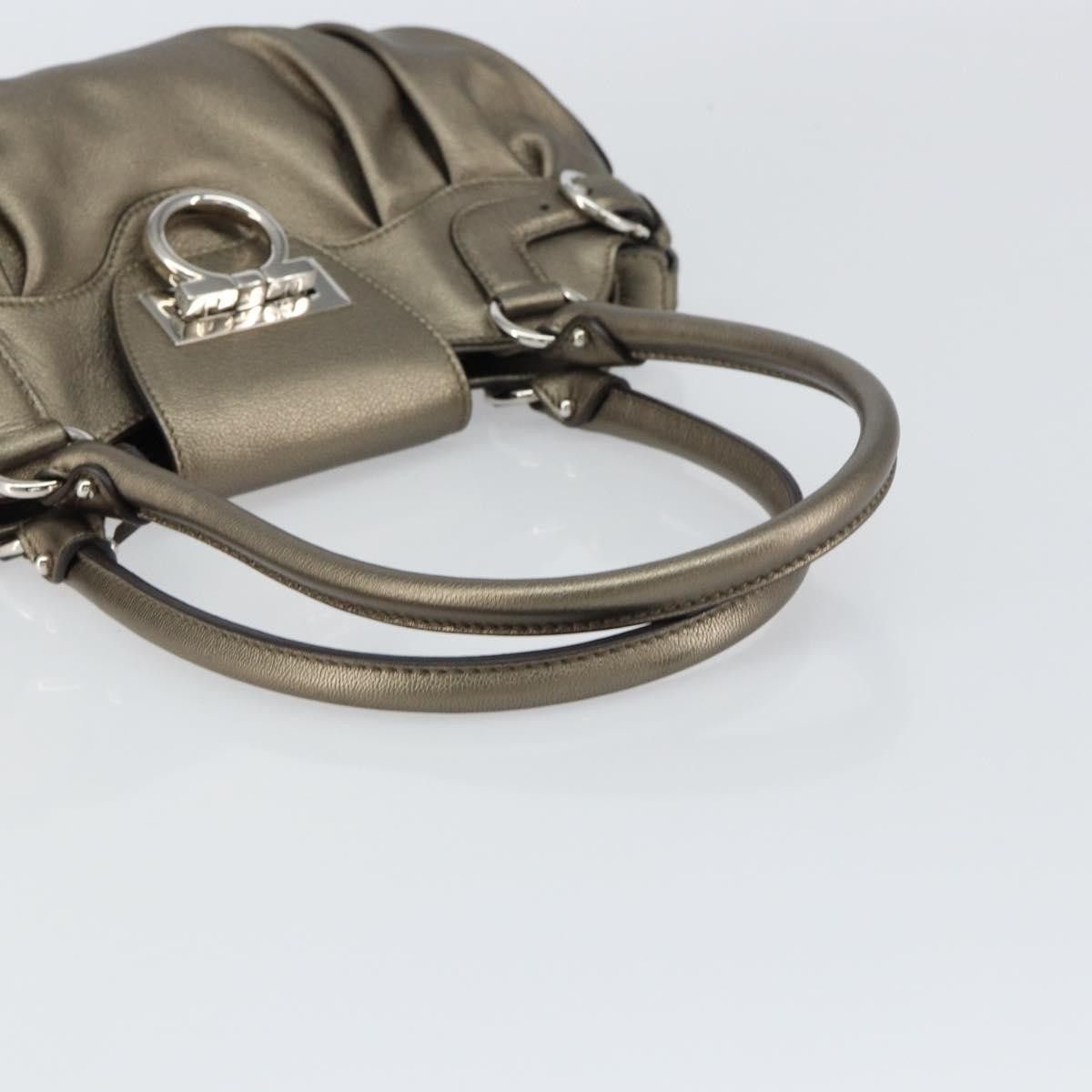 Salvatore Ferragamo Salvatore Ferragamo Gancini handbag Leather Size ONE SIZE - 7 Thumbnail