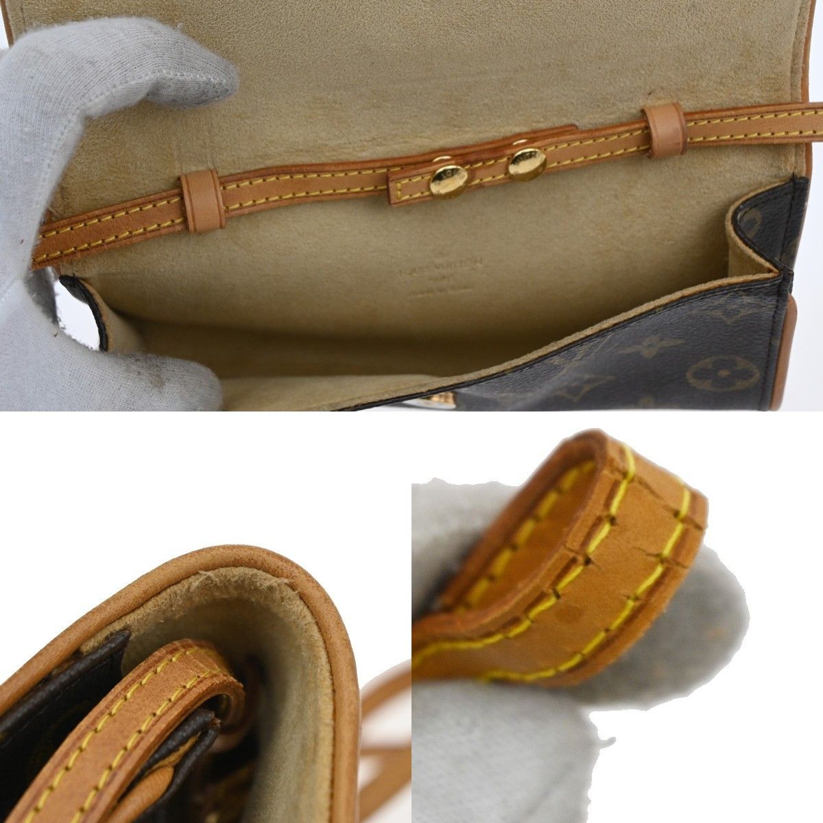 Louis Vuitton Louis Vuitton Twin Handbag Monogram Canvas Size ONE SIZE - 12 Thumbnail