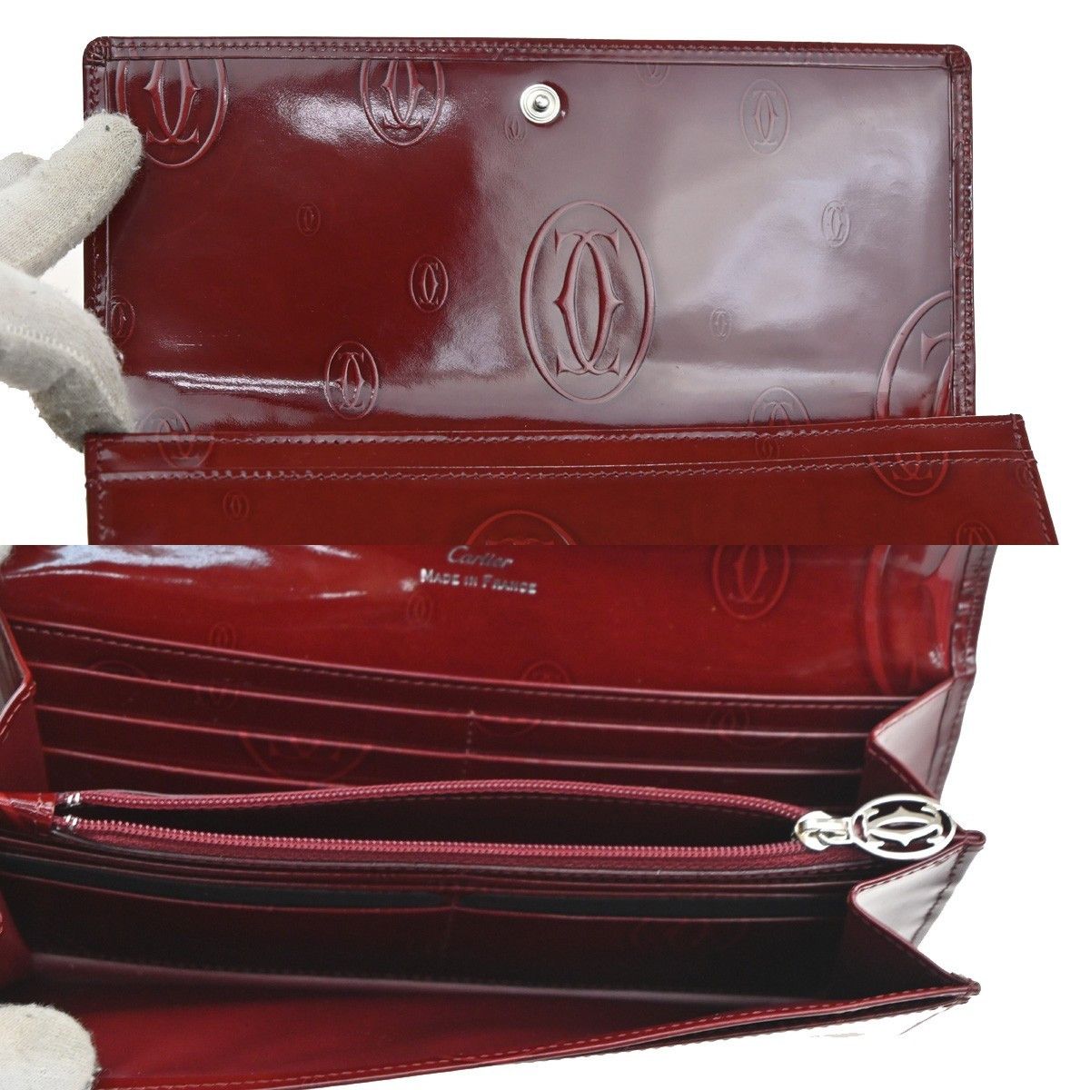 Cartier Cartier Happy Birthday Long Wallet Patent leather Size ONE SIZE - 5 Thumbnail