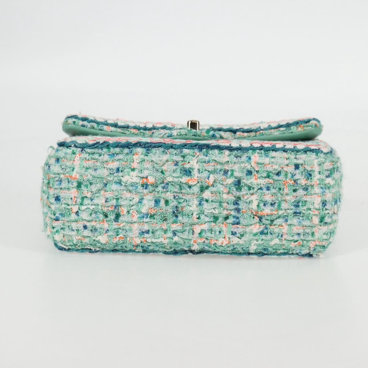Chanel Chanel Classic Single Flap Bag Braided Quilted Tweed Size ONE SIZE - 19 Thumbnail
