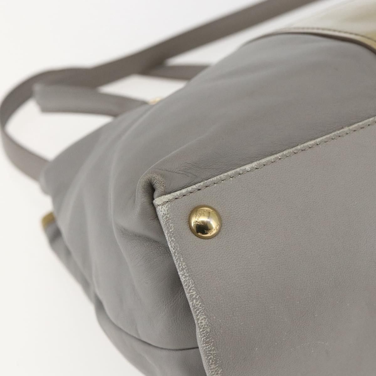 Salvatore Ferragamo Salvatore Ferragamo Vala tote Leather Size ONE SIZE - 11 Thumbnail