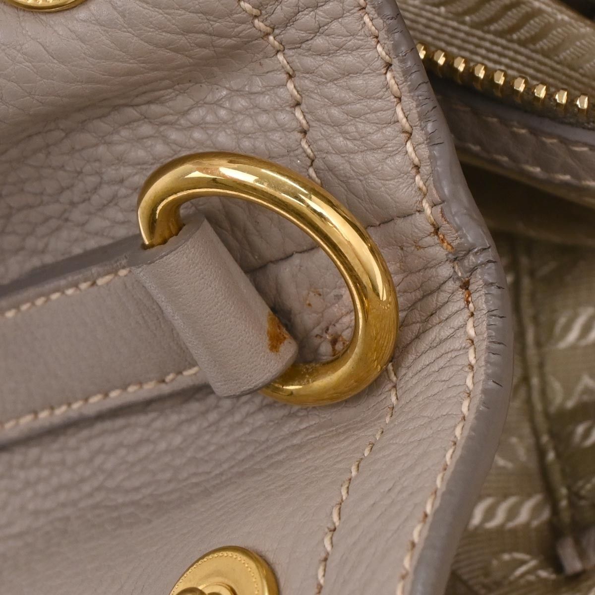 Prada Prada Vintage Handbag Leather Size ONE SIZE - 9 Thumbnail