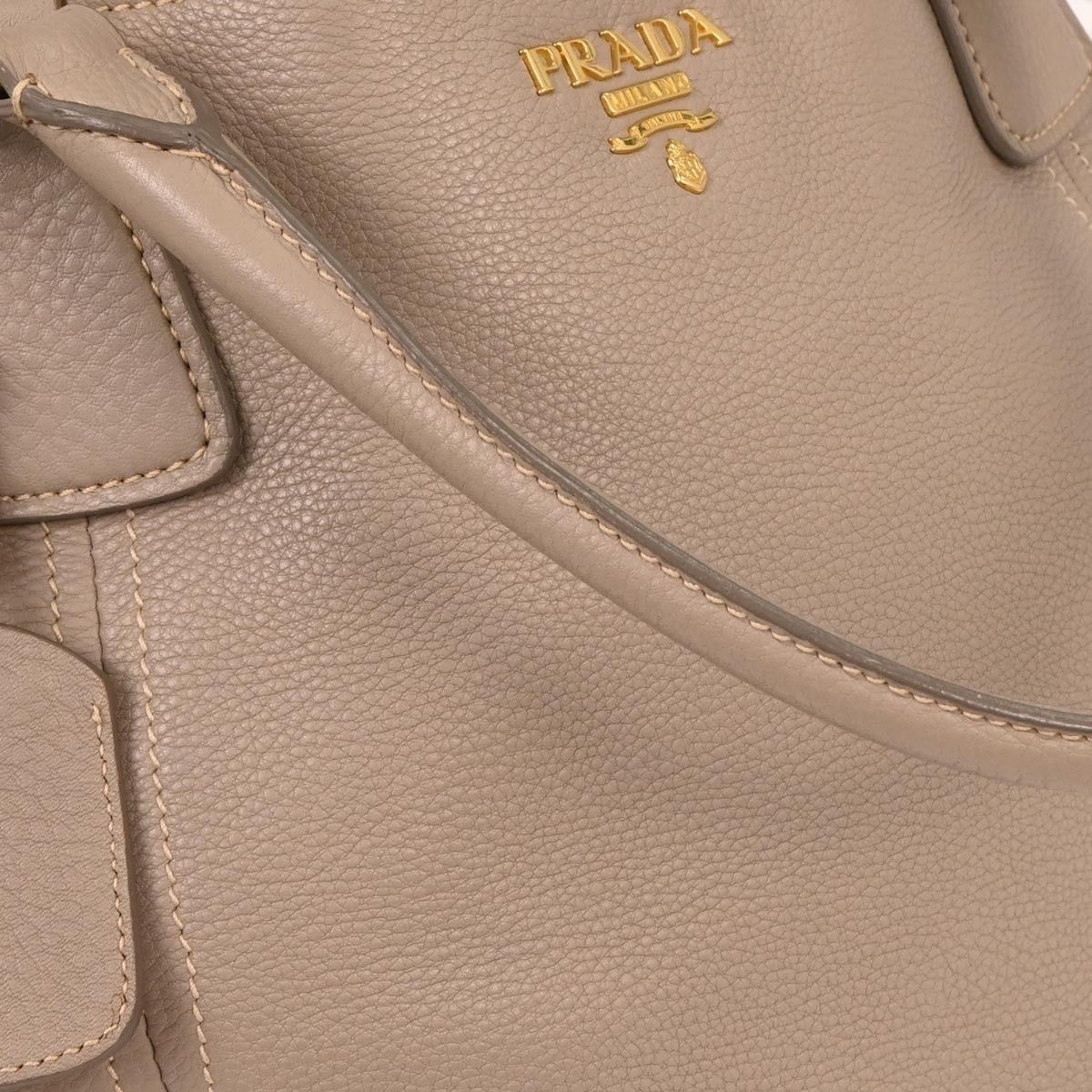 Prada Prada Vintage Handbag Leather Size ONE SIZE - 11 Thumbnail