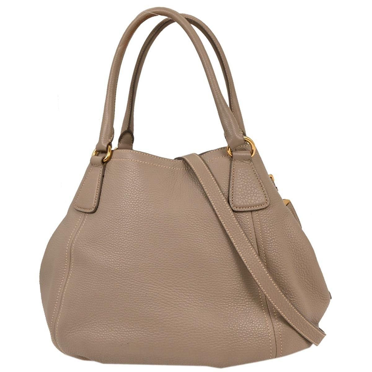 Prada Prada Vintage Handbag Leather Size ONE SIZE - 2 Thumbnail