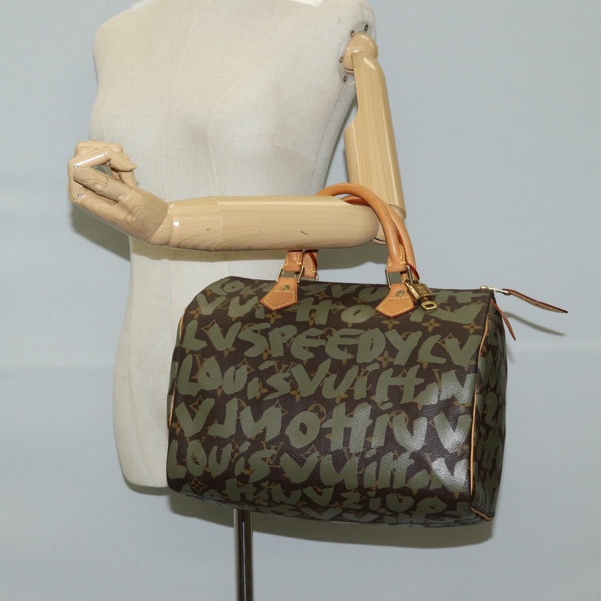 Louis Vuitton Louis Vuitton Speedy Handbag Limited Edition Monogram Graffiti Size ONE SIZE - 15 Thumbnail