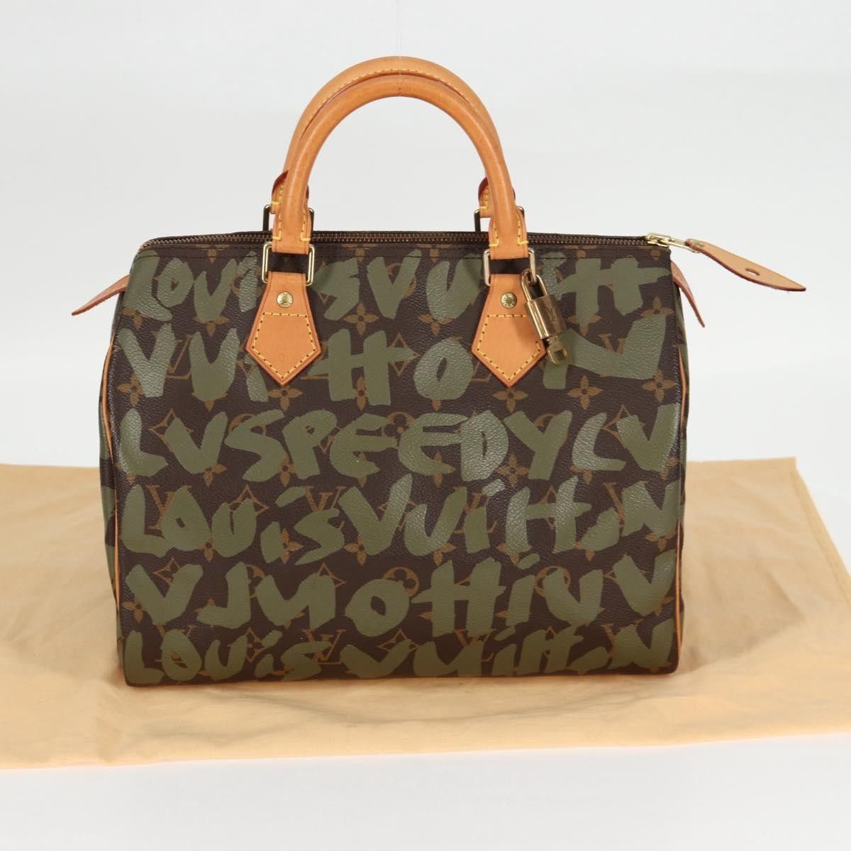 Louis Vuitton Louis Vuitton Speedy Handbag Limited Edition Monogram Graffiti Size ONE SIZE - 14 Thumbnail