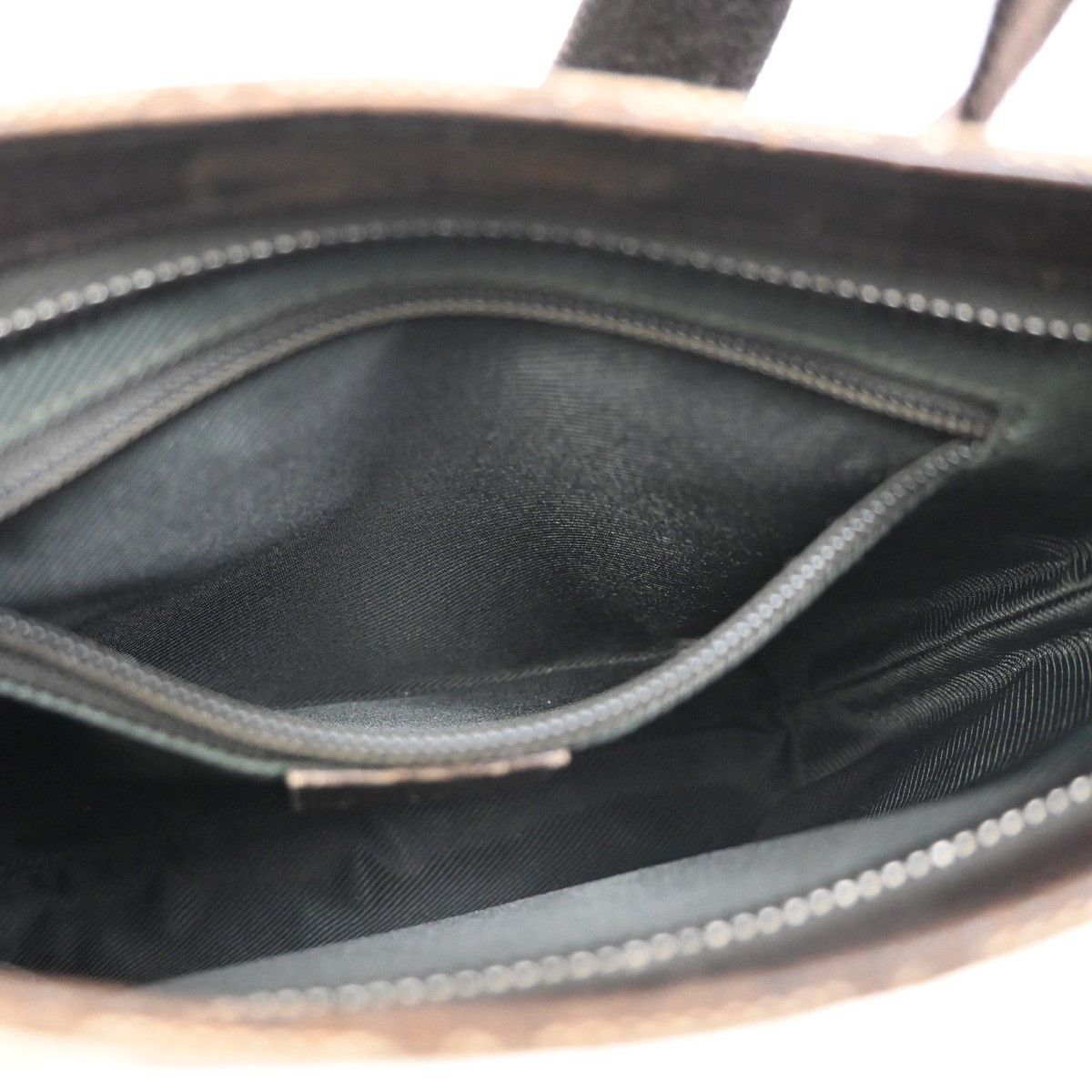 Gucci Gucci Zip Top Messenger GG Canvas with Leather Size ONE SIZE - 14 Thumbnail