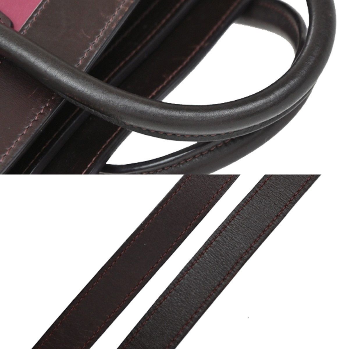 Celine Celine Tricolor Shoulder Luggage Bag Leather Size ONE SIZE - 15 Thumbnail