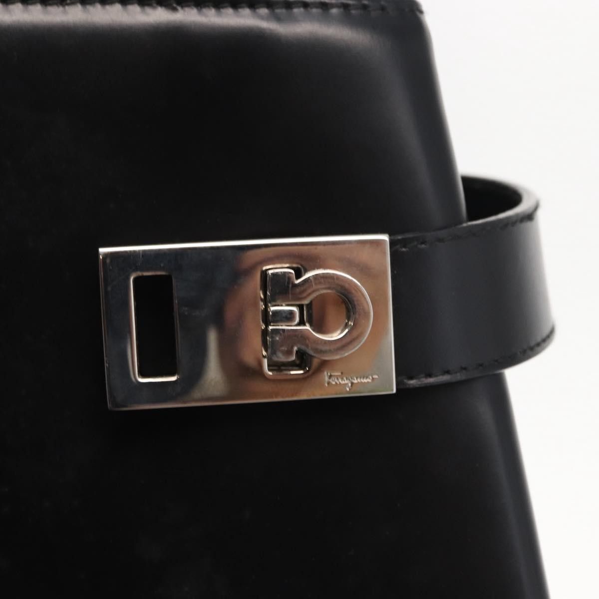Salvatore Ferragamo Salvatore Ferragamo Gancini handbag Leather Size ONE SIZE - 12 Thumbnail