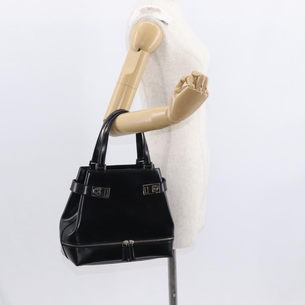 Salvatore Ferragamo Salvatore Ferragamo Gancini handbag Leather Size ONE SIZE - 13 Thumbnail