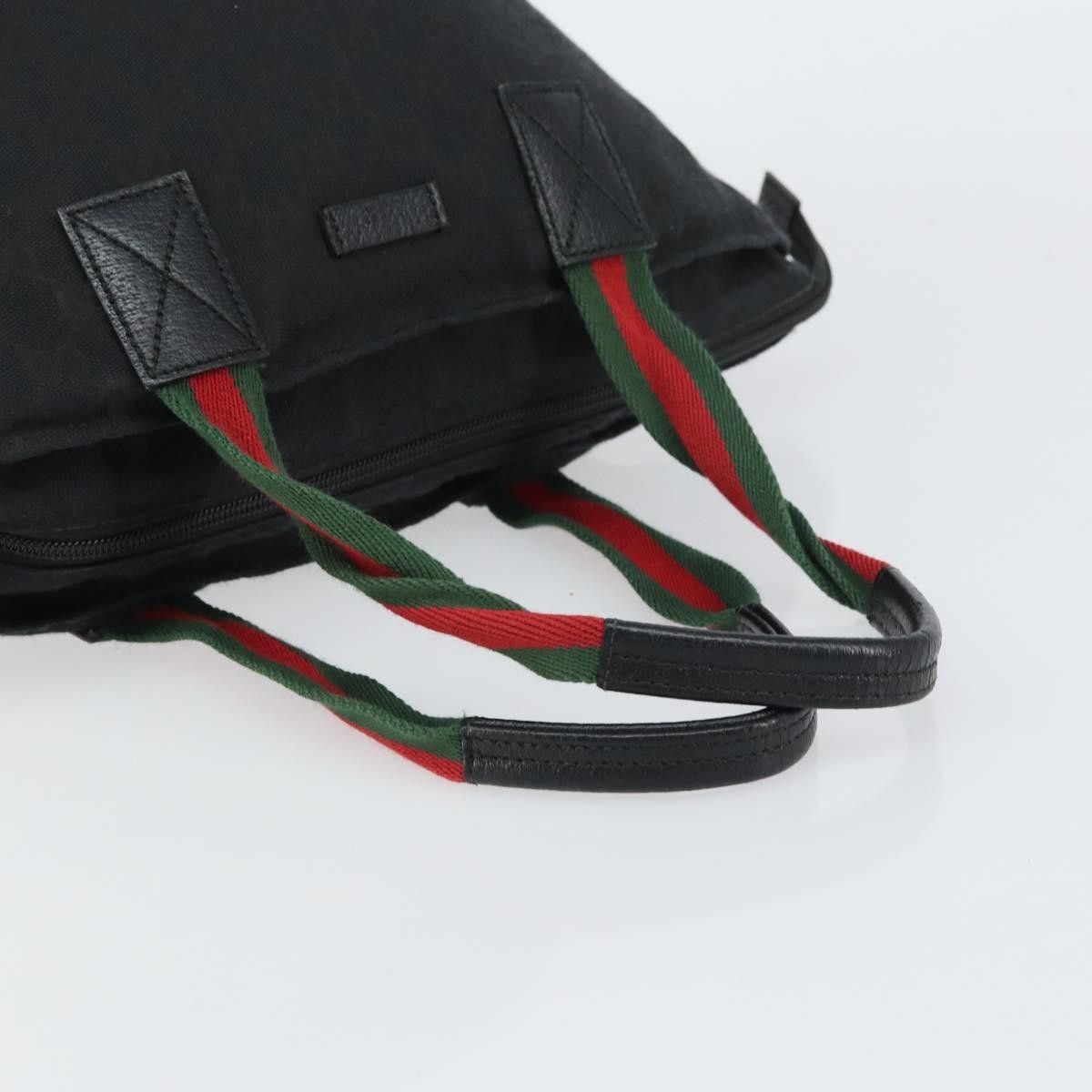 Gucci Gucci Web Zip Tote GG Canvas Size ONE SIZE - 8 Thumbnail
