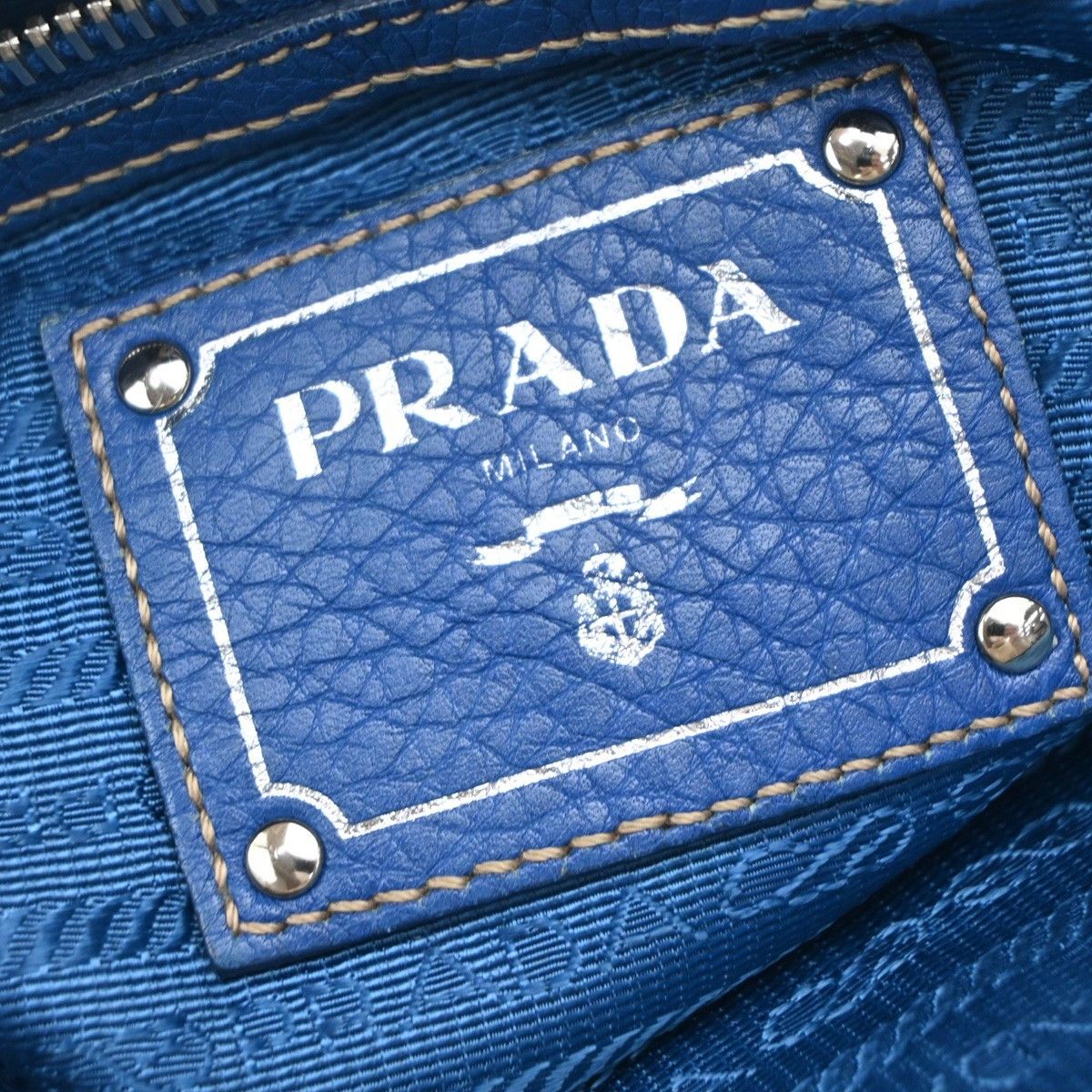 Prada Prada Vintage Tote Leather Size ONE SIZE - 6 Thumbnail