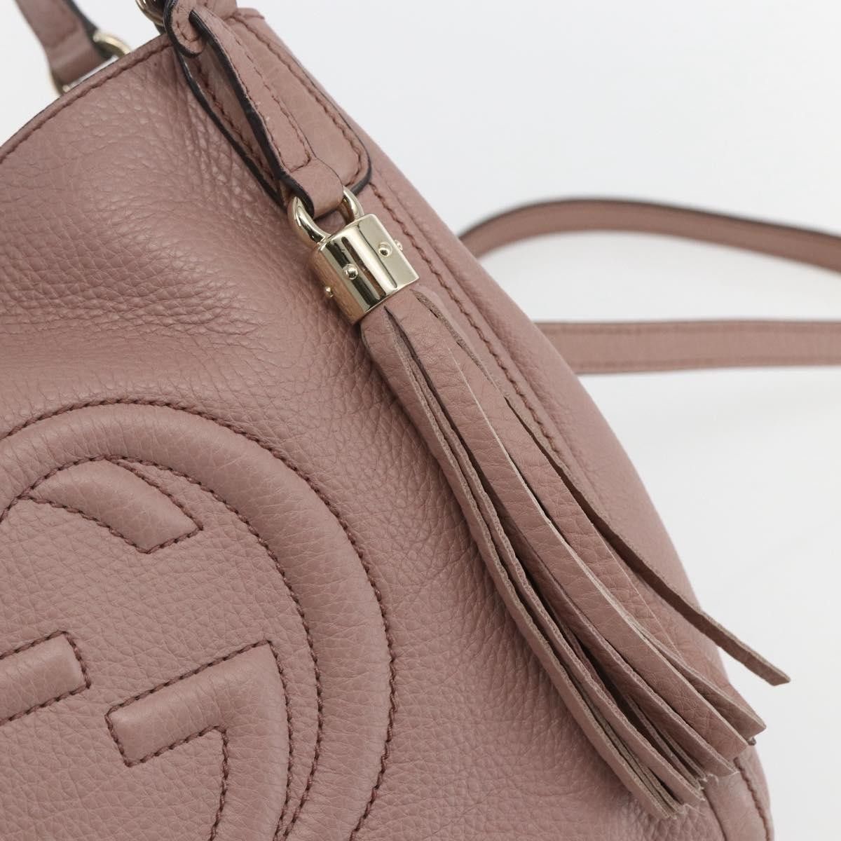 Gucci Gucci Soho Shoulder Bag Leather Size ONE SIZE - 14 Thumbnail