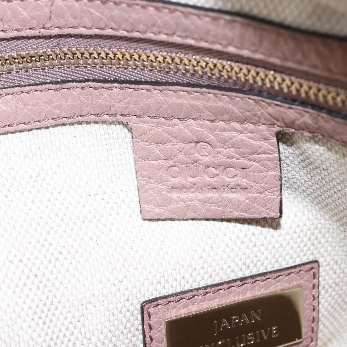 Gucci Gucci Soho Shoulder Bag Leather Size ONE SIZE - 21 Thumbnail