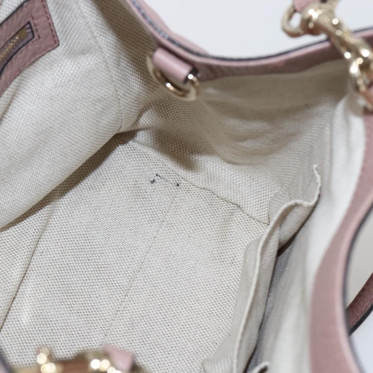 Gucci Gucci Soho Shoulder Bag Leather Size ONE SIZE - 22 Thumbnail