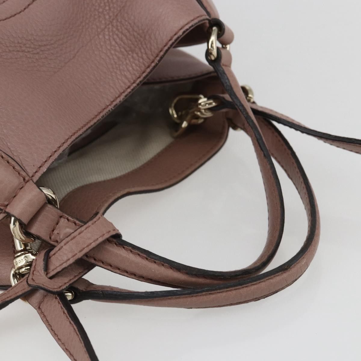 Gucci Gucci Soho Shoulder Bag Leather Size ONE SIZE - 8 Thumbnail