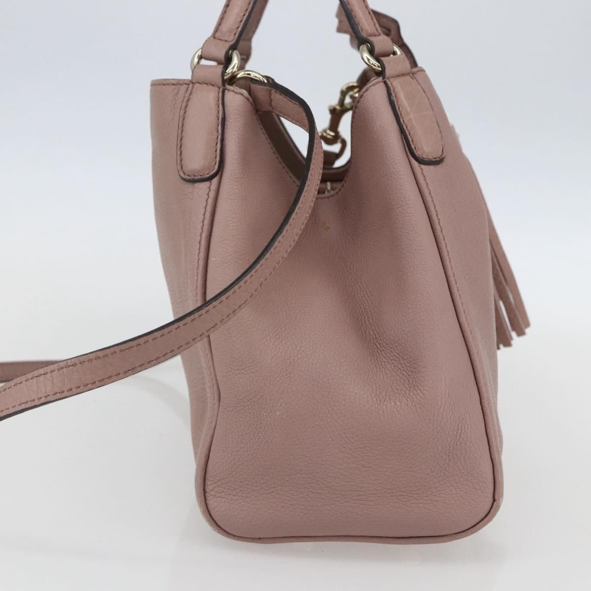Gucci Gucci Soho Shoulder Bag Leather Size ONE SIZE - 3 Thumbnail