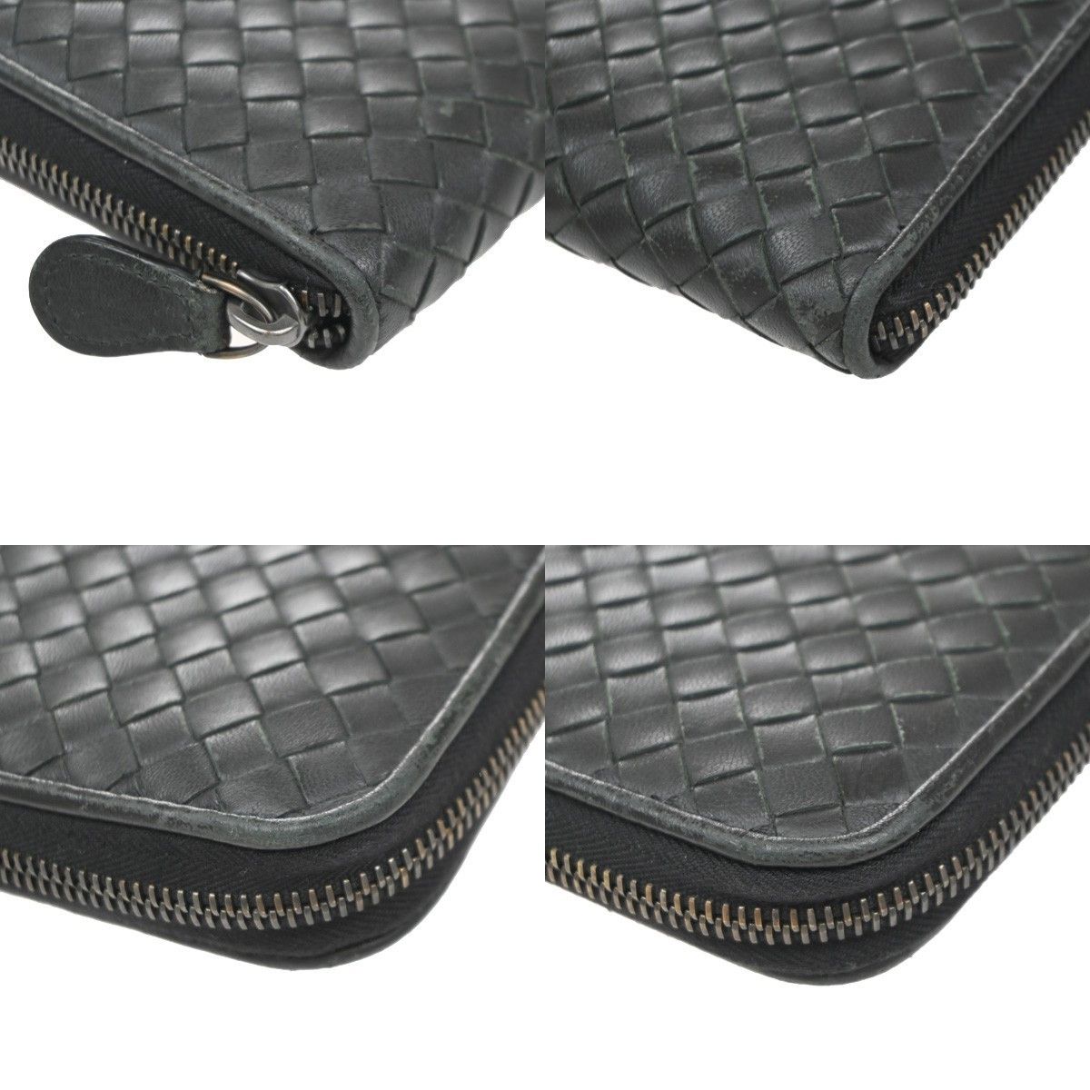 Bottega Veneta Bottega Veneta Intrecciato Long Zip Leather Size ONE SIZE - 8 Thumbnail