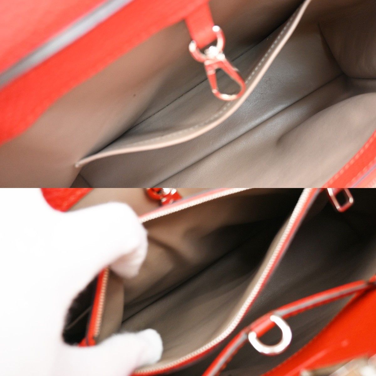 Louis Vuitton Louis Vuitton Capucines Bag Leather Size ONE SIZE - 12 Thumbnail