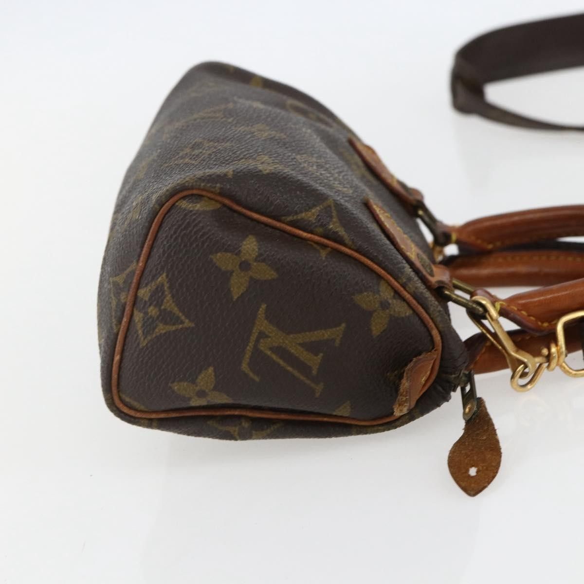 Louis Vuitton Louis Vuitton Speedy Mini HL Handbag Monogram Canvas Size ONE SIZE - 4 Thumbnail