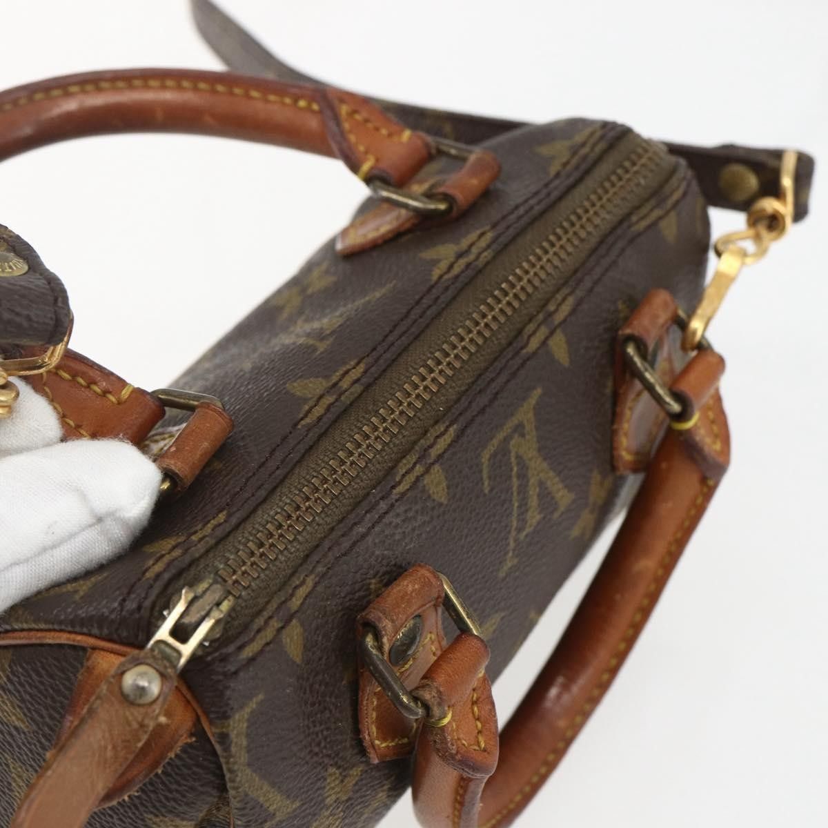 Louis Vuitton Louis Vuitton Speedy Mini HL Handbag Monogram Canvas Size ONE SIZE - 14 Thumbnail
