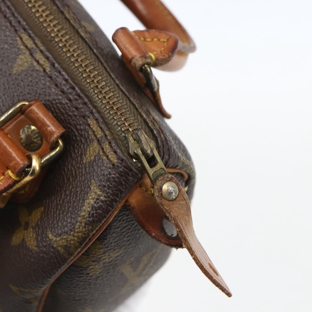 Louis Vuitton Louis Vuitton Speedy Mini HL Handbag Monogram Canvas Size ONE SIZE - 11 Thumbnail