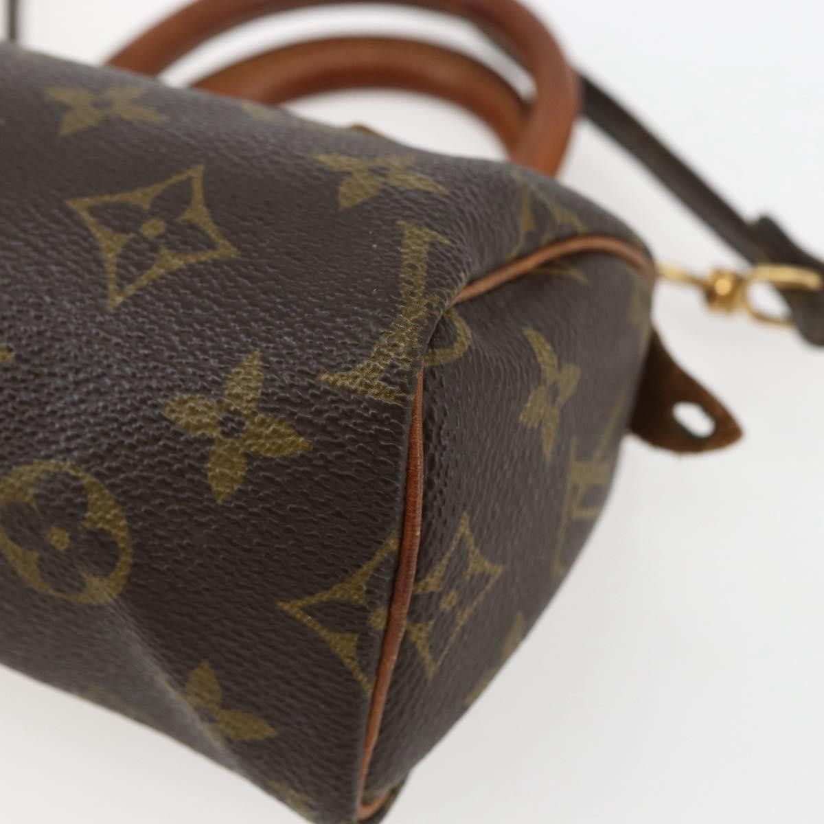 Louis Vuitton Louis Vuitton Speedy Mini HL Handbag Monogram Canvas Size ONE SIZE - 8 Thumbnail