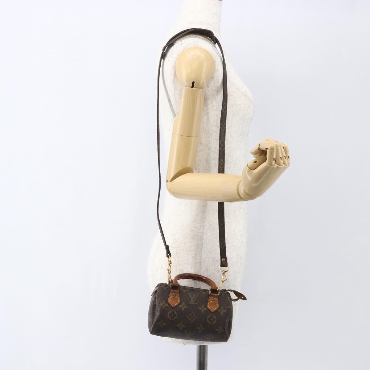 Louis Vuitton Louis Vuitton Speedy Mini HL Handbag Monogram Canvas Size ONE SIZE - 12 Thumbnail