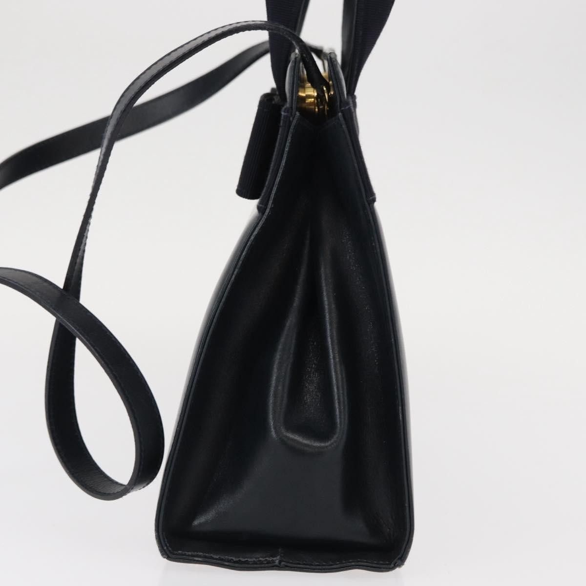 Salvatore Ferragamo Salvatore Ferragamo Convertible Vara Bow Tote Leather Size ONE SIZE - 3 Thumbnail