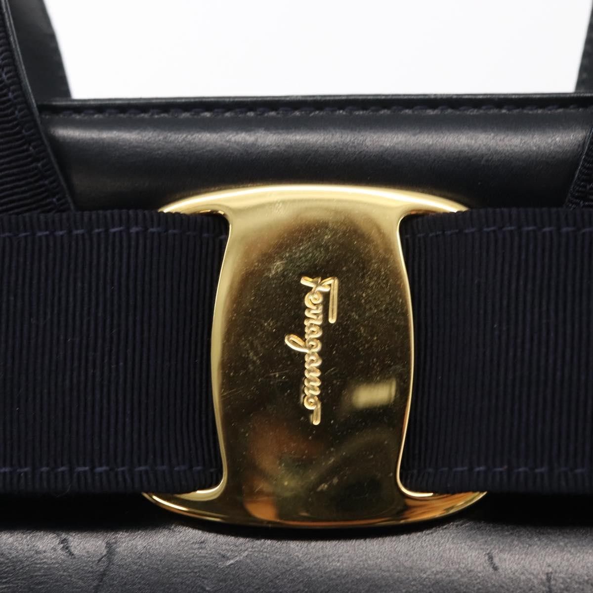 Salvatore Ferragamo Salvatore Ferragamo Convertible Vara Bow Tote Leather Size ONE SIZE - 12 Thumbnail