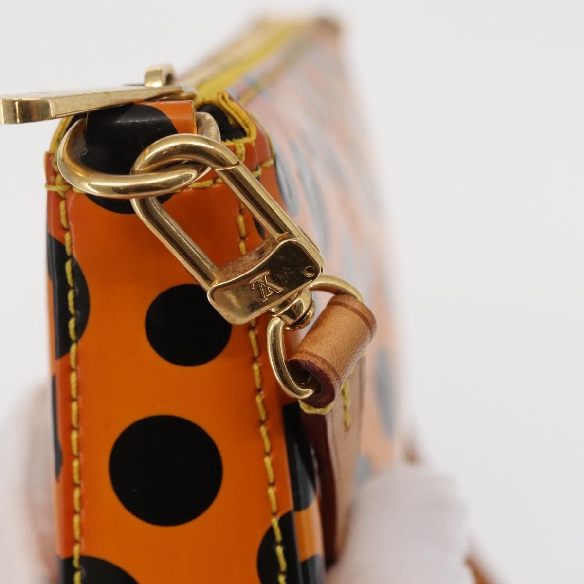 Louis Vuitton Louis Vuitton Pochette Accessoires NM Kusama Infinity Dots Monogram Vernis Size ONE SIZE - 14 Thumbnail