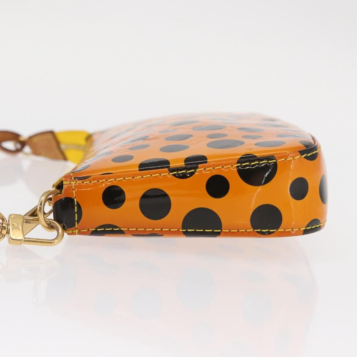 Louis Vuitton Louis Vuitton Pochette Accessoires NM Kusama Infinity Dots Monogram Vernis Size ONE SIZE - 4 Thumbnail
