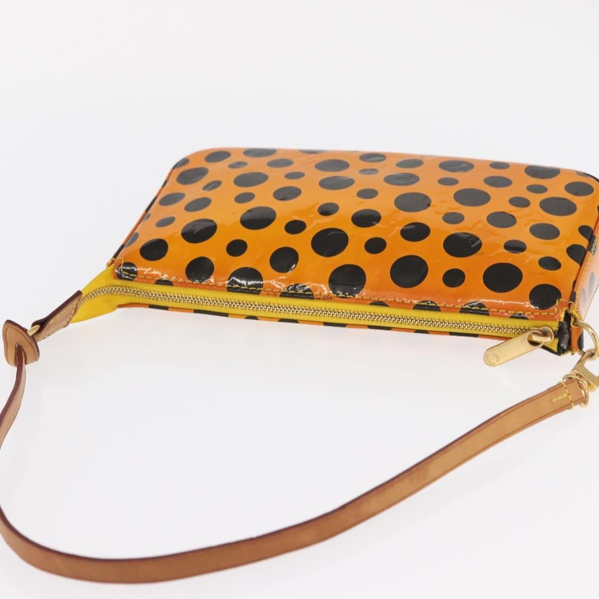 Louis Vuitton Louis Vuitton Pochette Accessoires NM Kusama Infinity Dots Monogram Vernis Size ONE SIZE - 18 Thumbnail